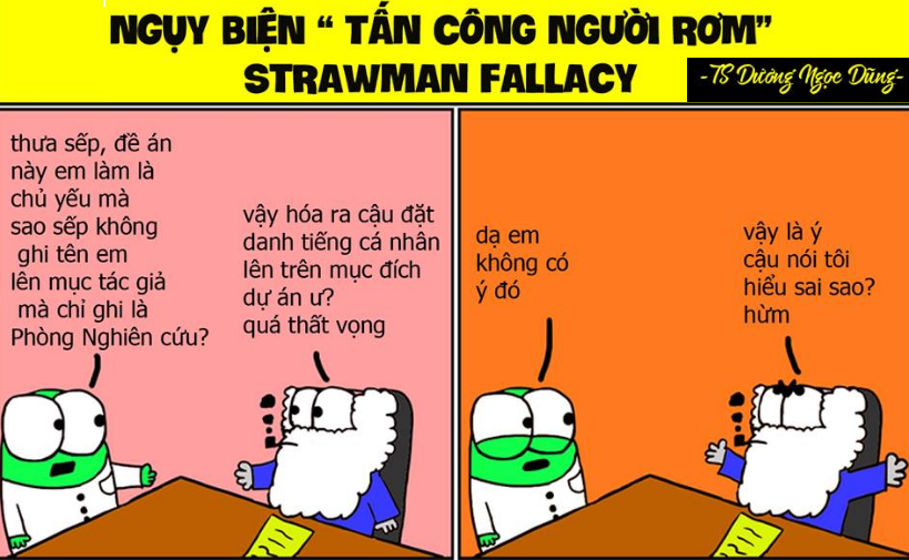 TẤN CÔNG “NGƯỜI RƠM” (STRAW MAN)