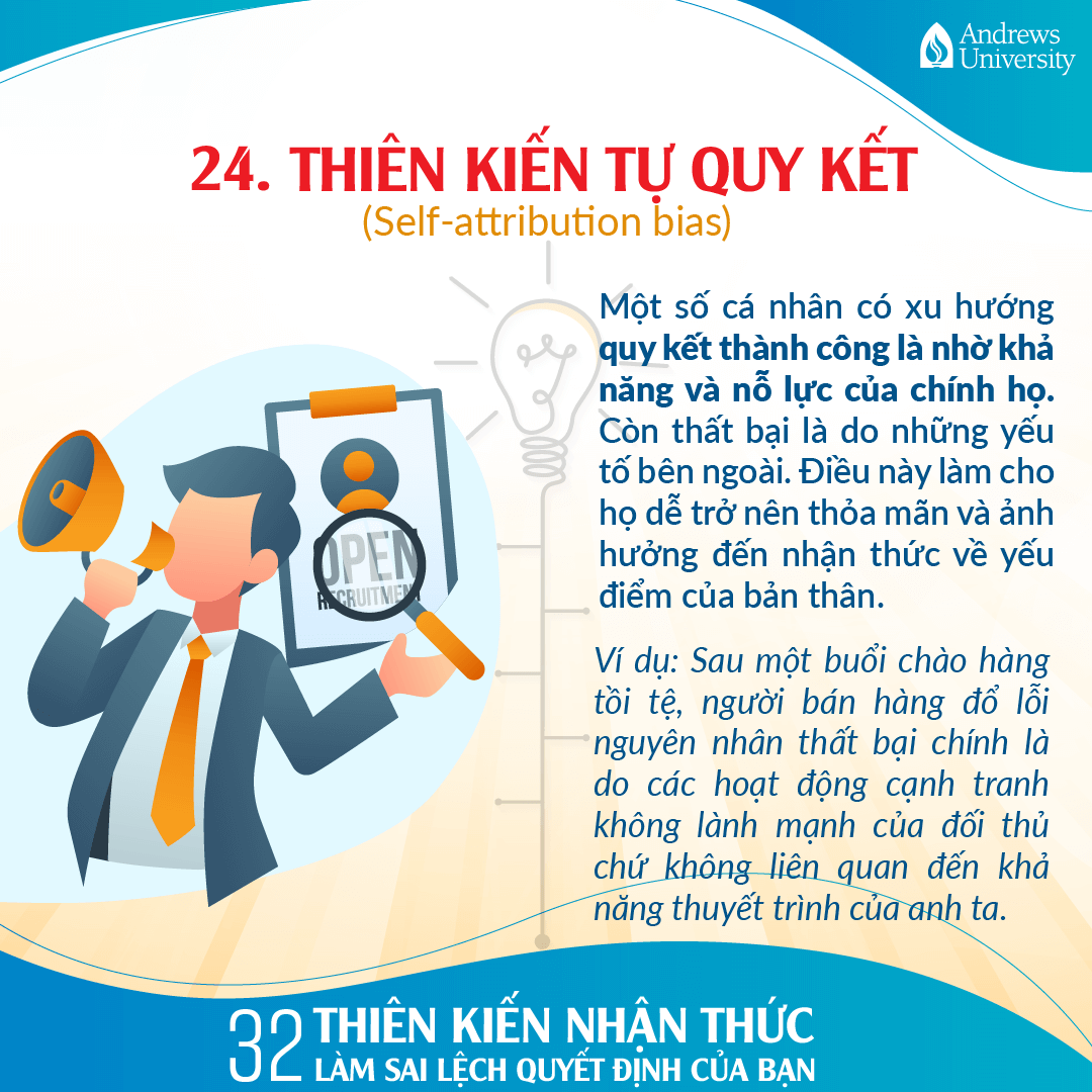 Thiên kiến tự quy kết