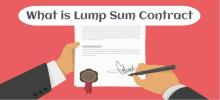 What Is a Lump Sum Contract? Under a lump sum contract, also known as a stipulated sum contract, the project owner provides explicit specifications for the work, and the contractor provides a fixed price for the project.